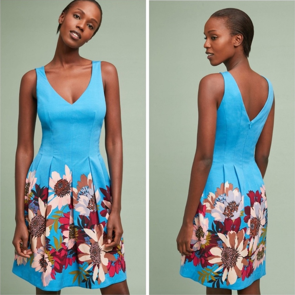 NWT Anthropologie Spring Daisy Dress by Tracy Reese Size 4